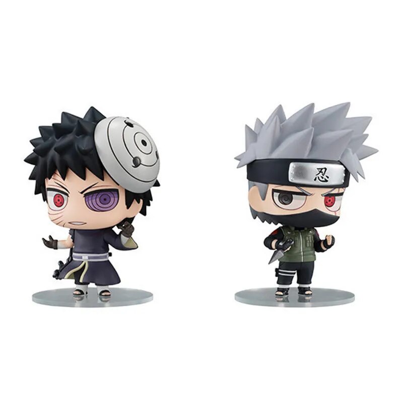 Anime Naruto Action Figure Naruto Sasuke Kakashi Itachi Model Toys Desktop Ornament Decoration Gift Boy Girl